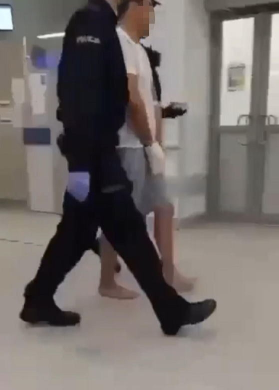 Nagranie po ataku nożownika w Jarosławiu. To on doprowadził do krwawej masakry
