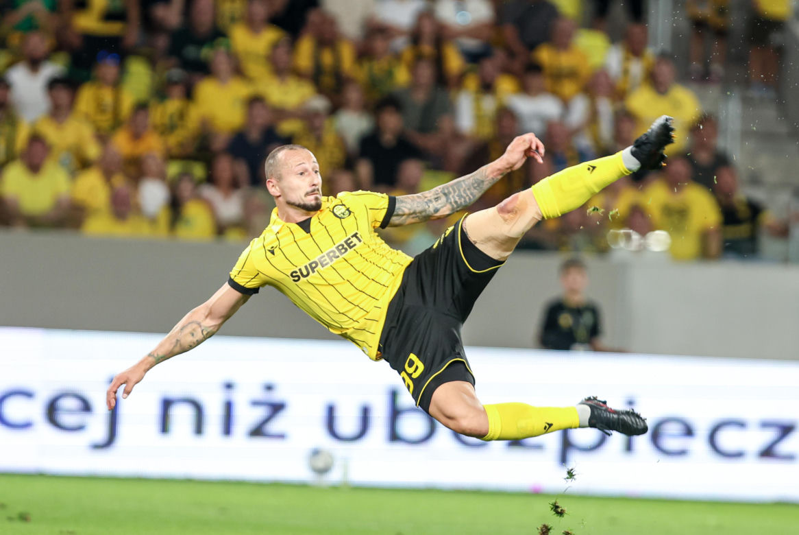 Zdjęcia kibiców z meczu GKS Katowice - MSK Żilina
