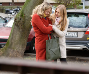Na Wspólnej odc. 2626. Elżbieta (Paulina Chapko), Zuza (Małgorzata Socha)