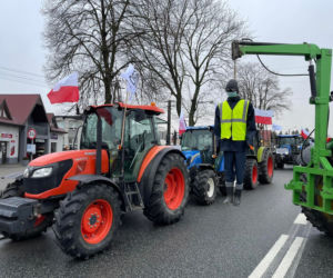 Łódzkie. Protest rolników 9.02.22