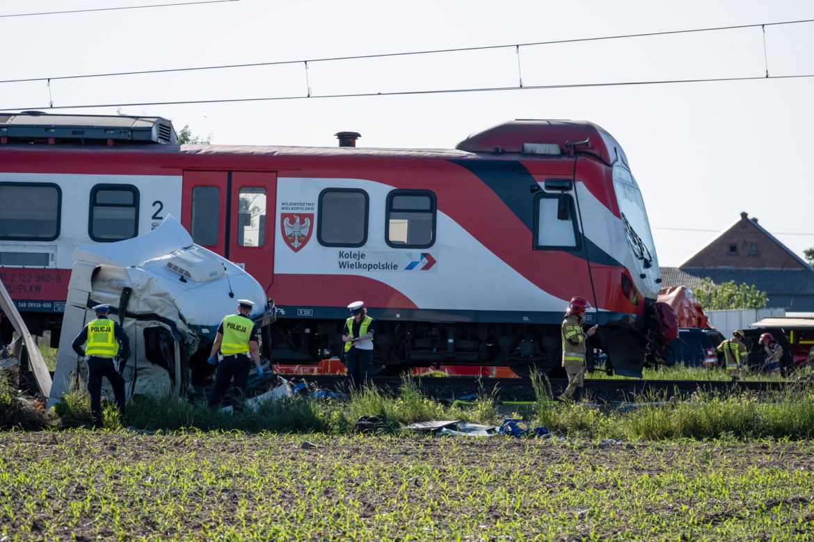 Katastrofa kolejowa w Wielkopolsce
