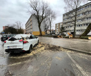Wichura w Łódzkiem 17.02