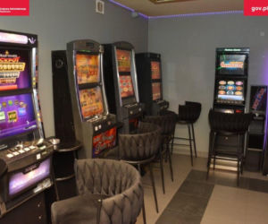 Szemrany biznes na dawnej stacji paliw