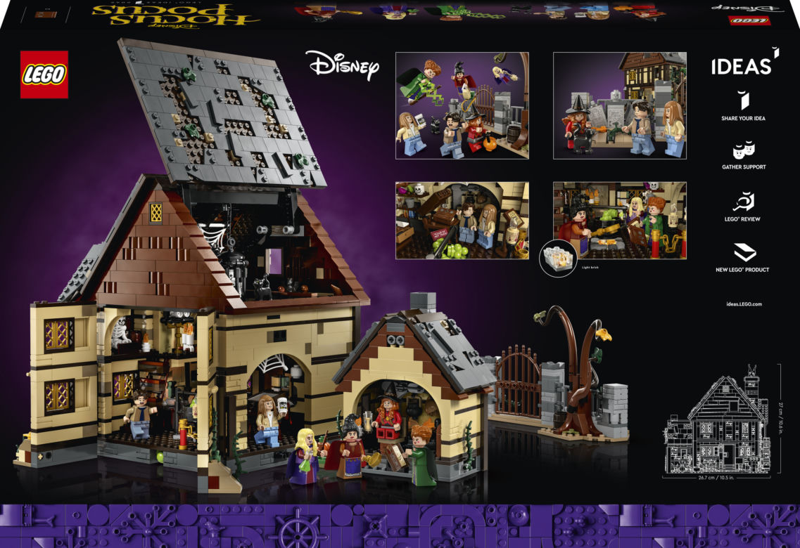 LEGO Ideas Disney Hocus Pocus: Domek sióstr Sanderson