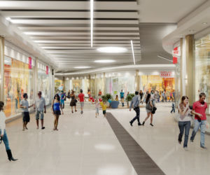 Wnętrze nowej części Galerii Pomorskiej w Bydgoszczy