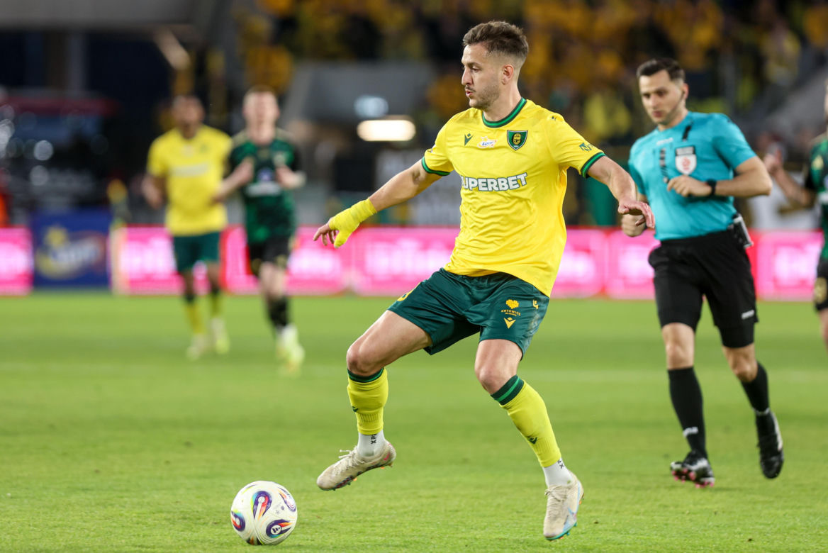 GKS Katowice - Lechia Gdańsk: Zdjęcia kibiców i zawodników z meczu 25. kolejki PKO BP Ekstraklasy