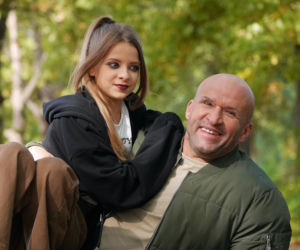 Pierwsza miłość: Fabian (Tomasz Oświeciński), Stasia (Maja Oświecińska) 