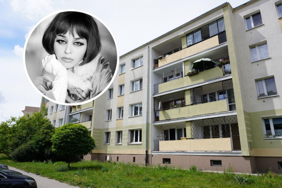 Kalina Jędrusik mieszkała w tym bloku na Mokotowie