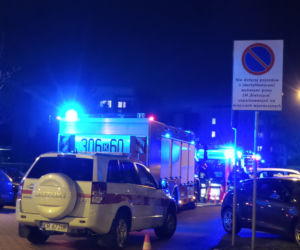 Kilka zastępów straży pożarnej, policja, pogotowie i ratownictwo chemiczne. Akcja strażaków w Bieńczycach
