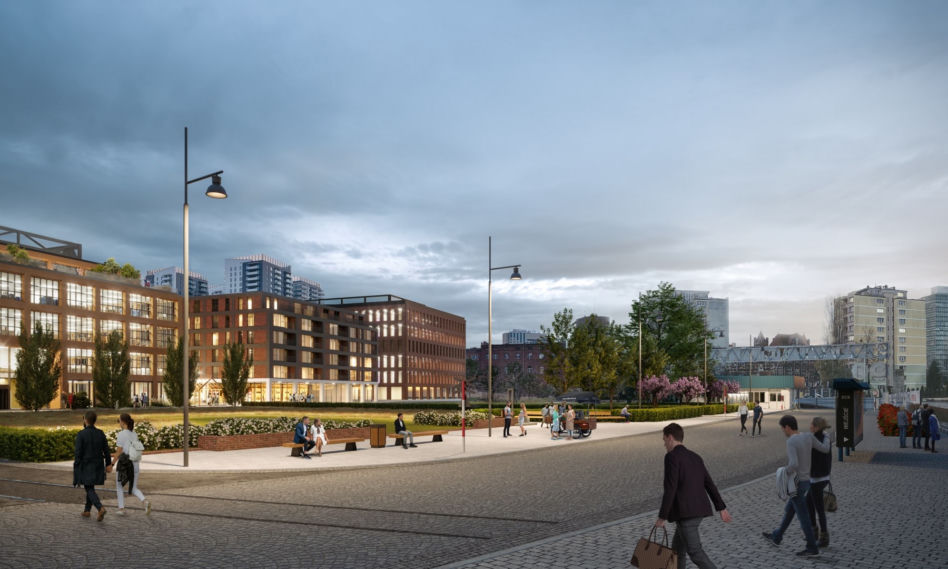 DOKI Gdańsk: wielofunkcyjny zespół projektu trzech pracowni architektonicznych