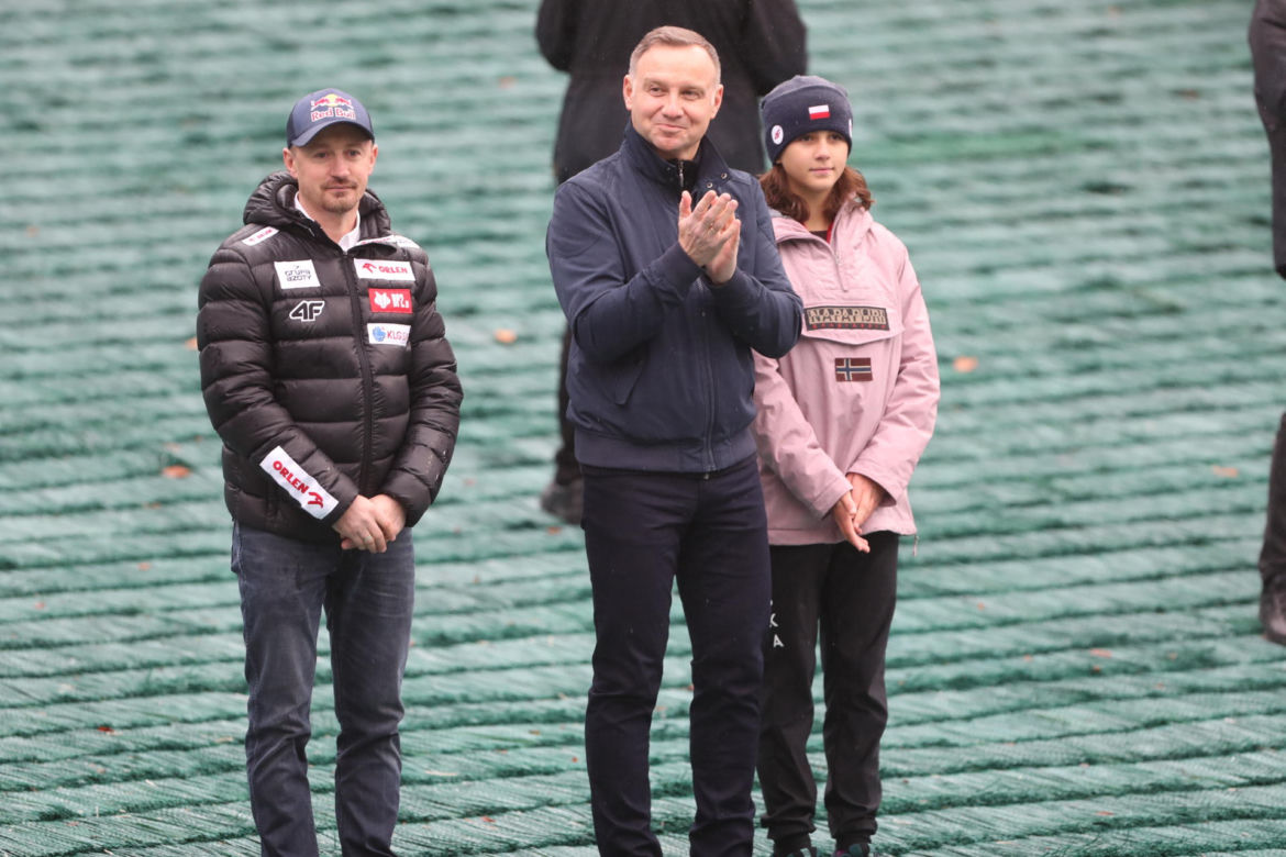 Andrzej Duda, Adam Małysz