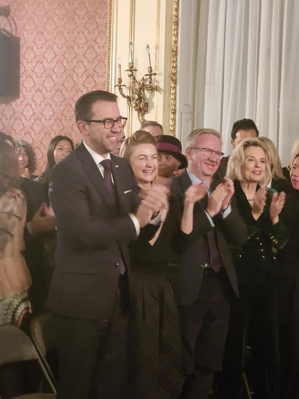 Przyjęcie gwiazdkowe w Konsulacie Generalnym RP w Nowym Jorku 2025