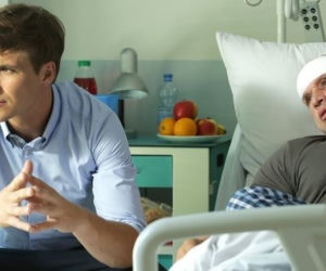 M jak miłość odc 1249 Andrzejek (Tomasz Oświeciński) Marcin (Mikołaj Roznerski)