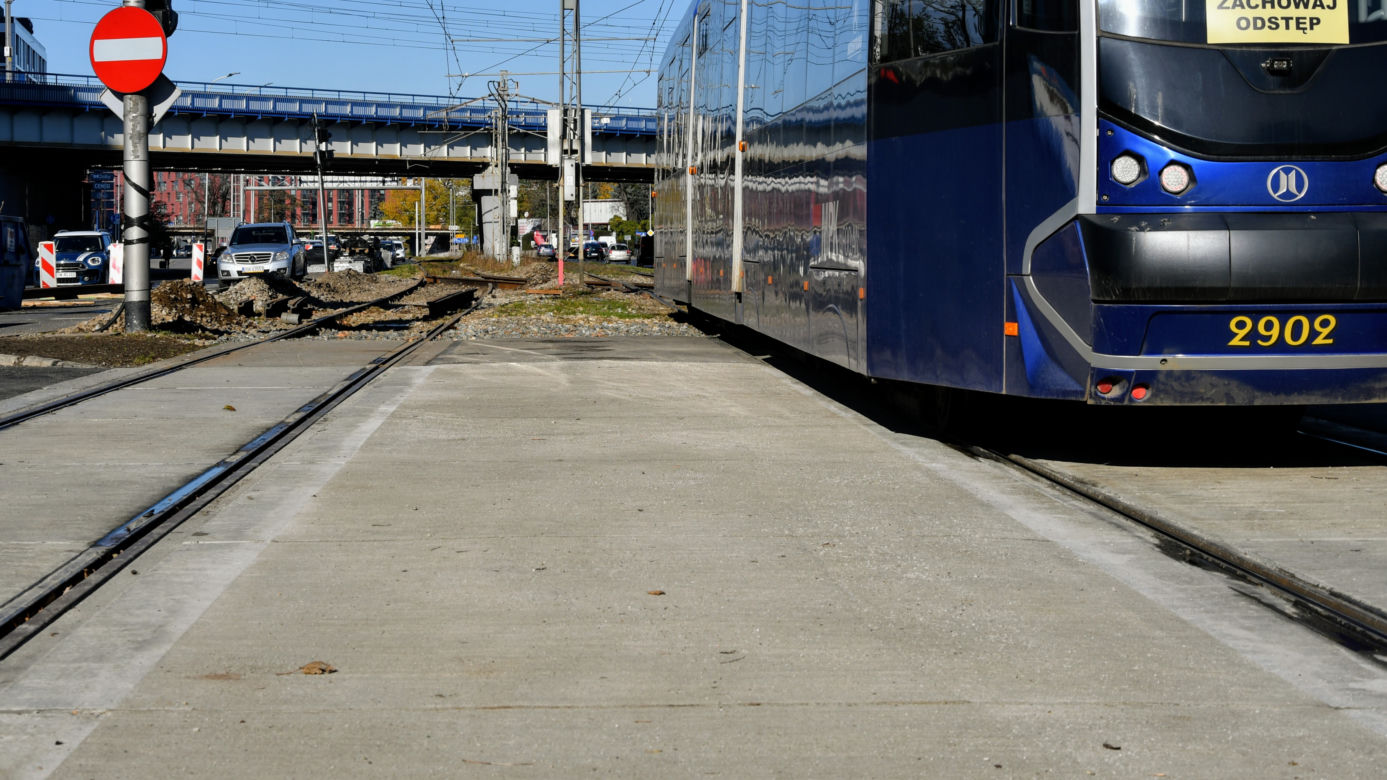 MPK Wrocław remontuje wrocławskie torowiska