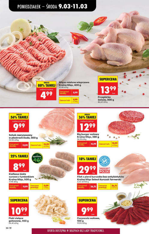 Biedronka - gazetka promocyjna 9.03.2026