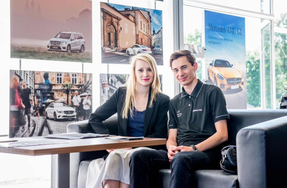 Mercedes CLA250 Shooting Brake Kamila Stocha