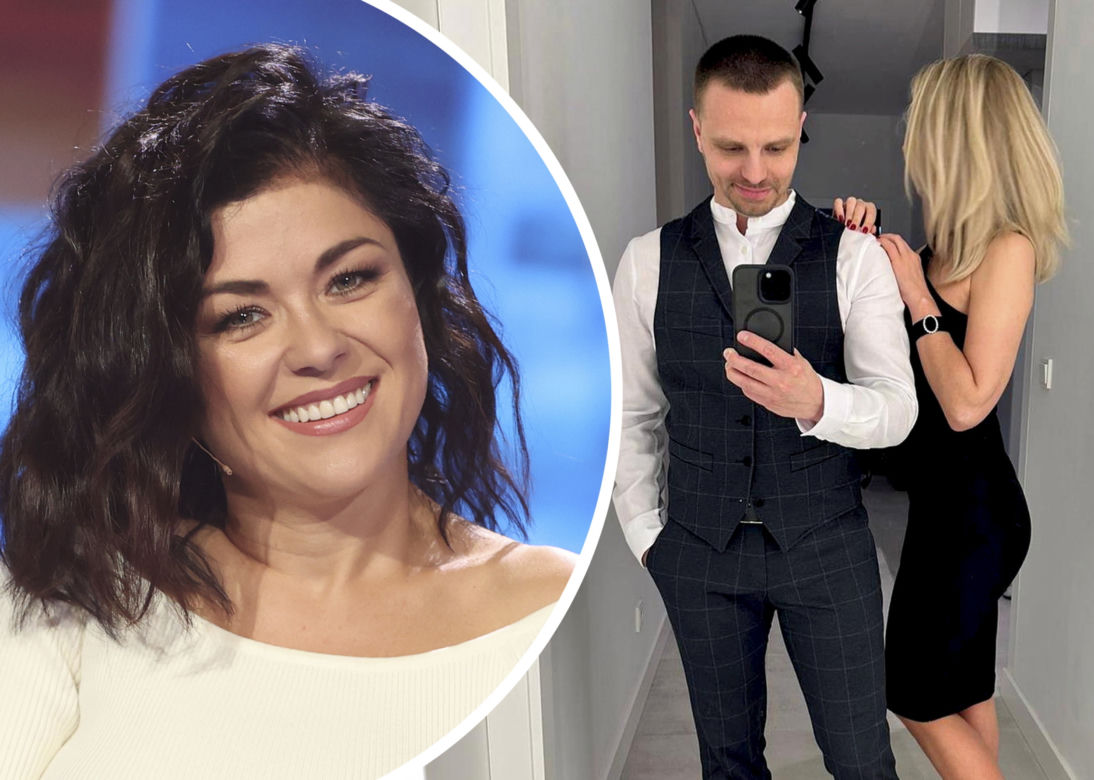 Kasia Cichopek i nowa partnerka Hakiela, Dominika. Obie zachwycają urodą