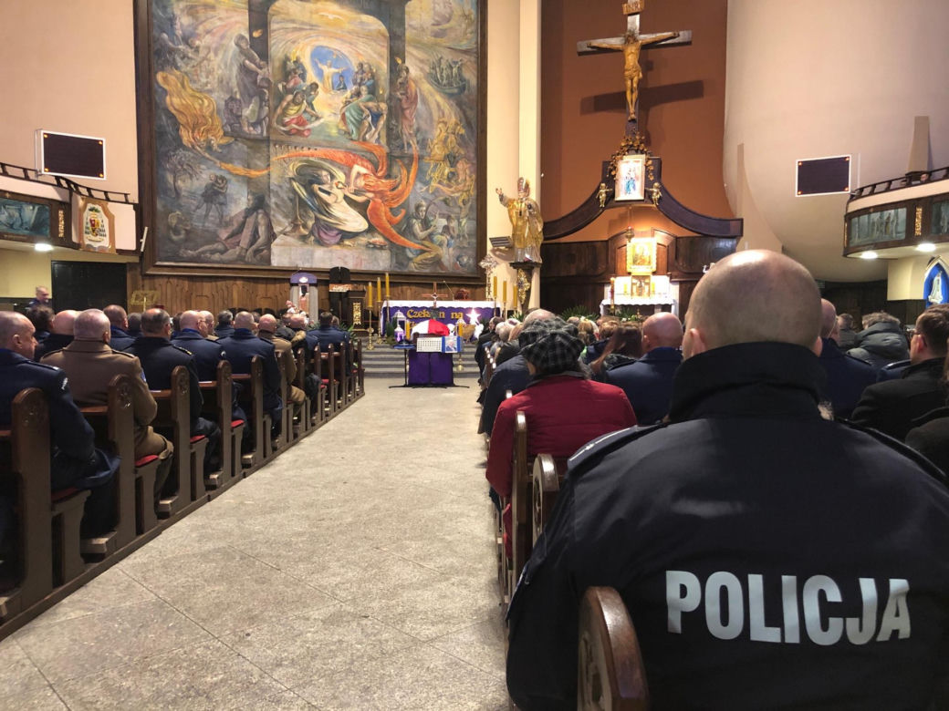 Pogrzeby zamordowanych policjantów z Wrocławia