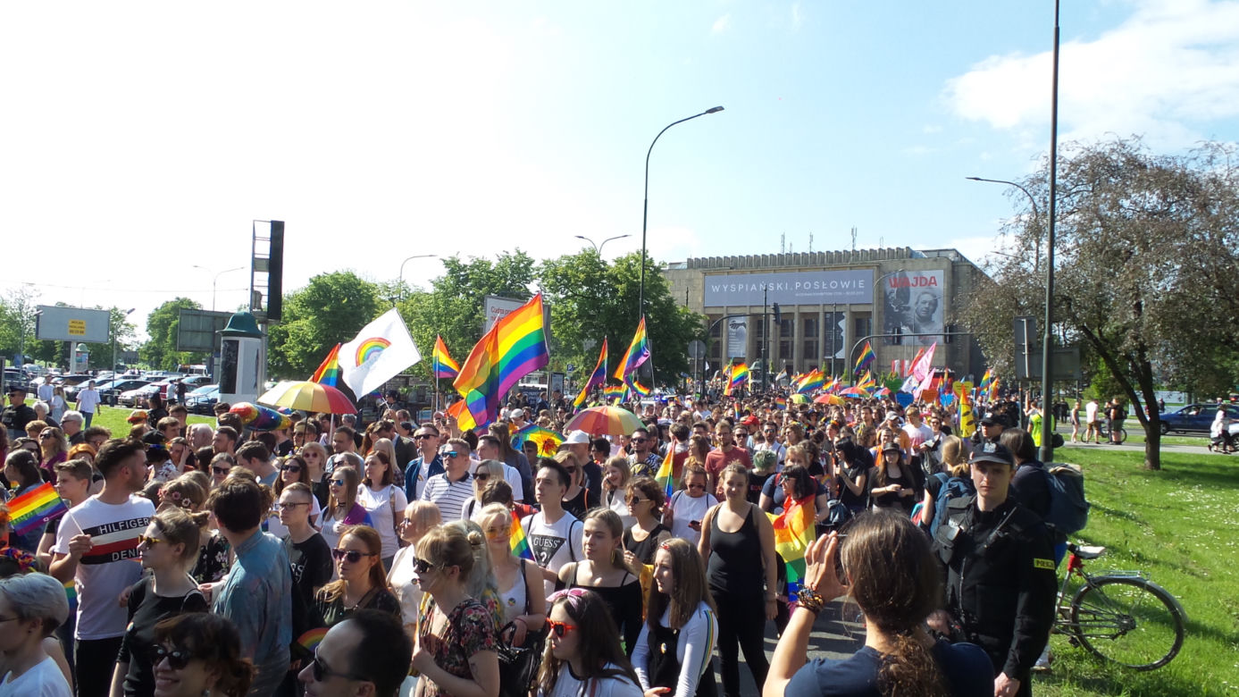 Wielki Marsz Równości przeszedł 18.05.2019 przez Kraków