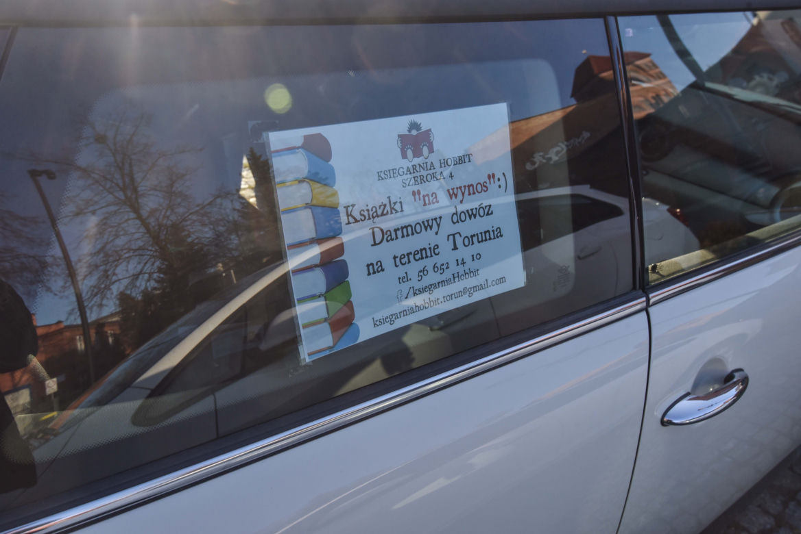 Książki na wynos w Toruniu