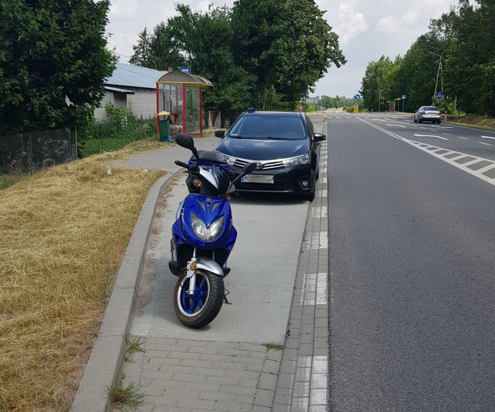 Na skuterze z 3 promilami