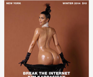 Kim Kardashian na okładce Paper Magazine