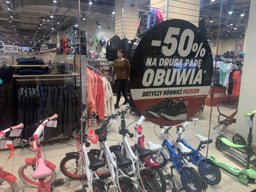 Galeria Katowicka. Black Friday w sklepie Martes Sport