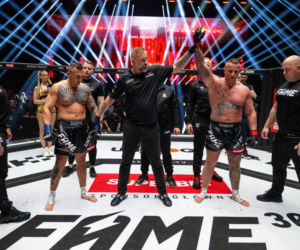 Denis Załęcki - Bartek Szachta na Fame MMA 30