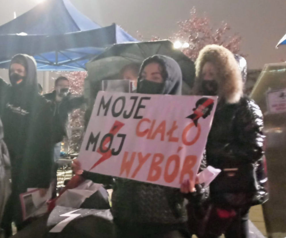 Protest kobiet w Szczecinie - 30.10.2020