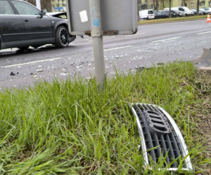 Wypadek na Konstytucji 3 Maja w Lesznie