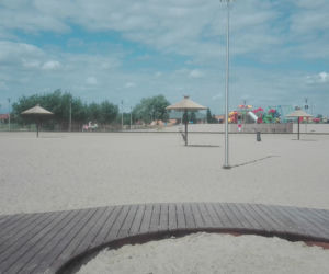 Plaża w Karninie. 