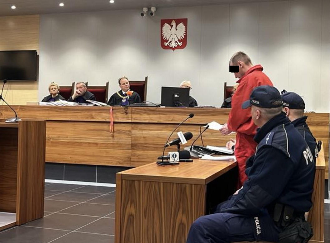 Ruszył proces Bartłomieja B. podejrzanego o podwójne zabójstwo i ucieczkę ze szpit