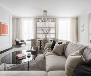 Modernizm w wersji de luxe, czyli elegancki apartament na warszawskim Mokotowie