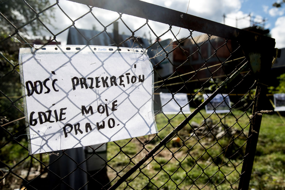 Góralka walczy o 20 cm ziemi, które, jak twierdzi chce jej zabrać sąsiad