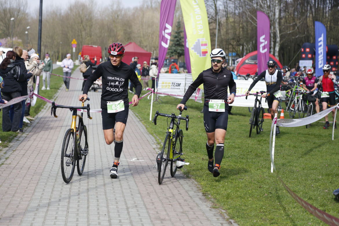Silesiaman Duathlon Katowice w Dolinie Trzech Stawów. Na starcie stanęło 250 osób