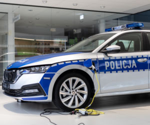Policyjna Skoda Octavia iV