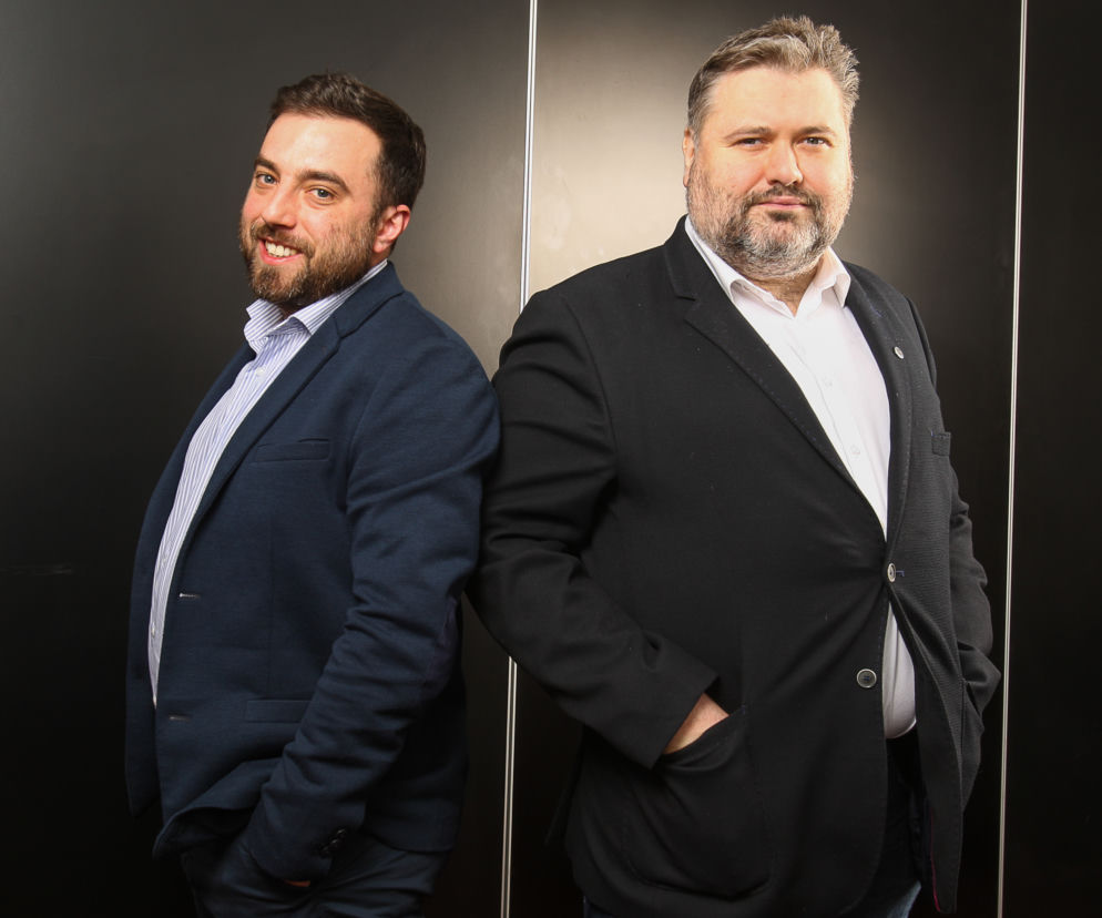 Tomasz Walczak i Przemysław Harczuk