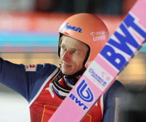 Dawid Kubacki na podium w konkursie duetów. Za piękne oczy nikt nie zabierze mnie na igrzyska