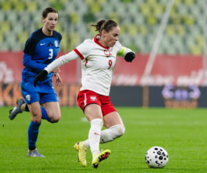 Polska - Słowenia: Najwierniejsi kibice wspierali reprezentację Polski kobiet. Dużo zdjęć z Gdańska