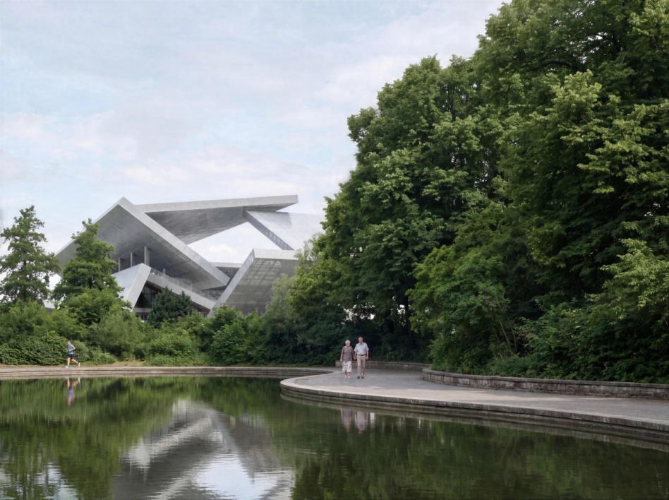 Konkursowa propozycja VG13 Architects - nowy stadion Dinama Zagrzeb