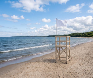 Sinice Gdynia. Czy w Gdyni można się kąpać 10.08? Flaga, warunki pogodowe