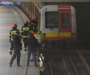 Pociąg rozjechał mężczyznę w metrze