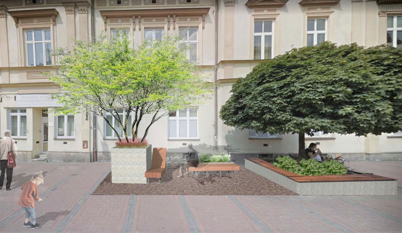 Tak zmieni się ulica Wałowa! Czym są parklety? Mamy wizualizację