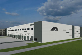 Nowoczesny magazyn dla AJS PARTS w pobliżu Warszawy