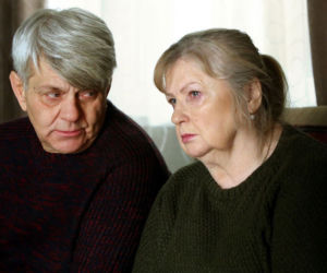 Barwy szczęścia. Amelia (Stanisława Celińska), Tomasz Wiśniewski (Kazimierz Mazur)