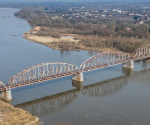 Stary most nad Wisłą w Górze Kalwarii
