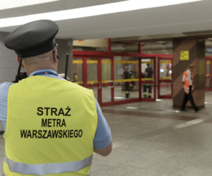 Wypadek na stacji metra Pole Mokotowskie