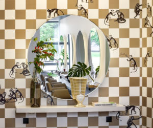Projekt wnętrza salonu fryzjerskiego 