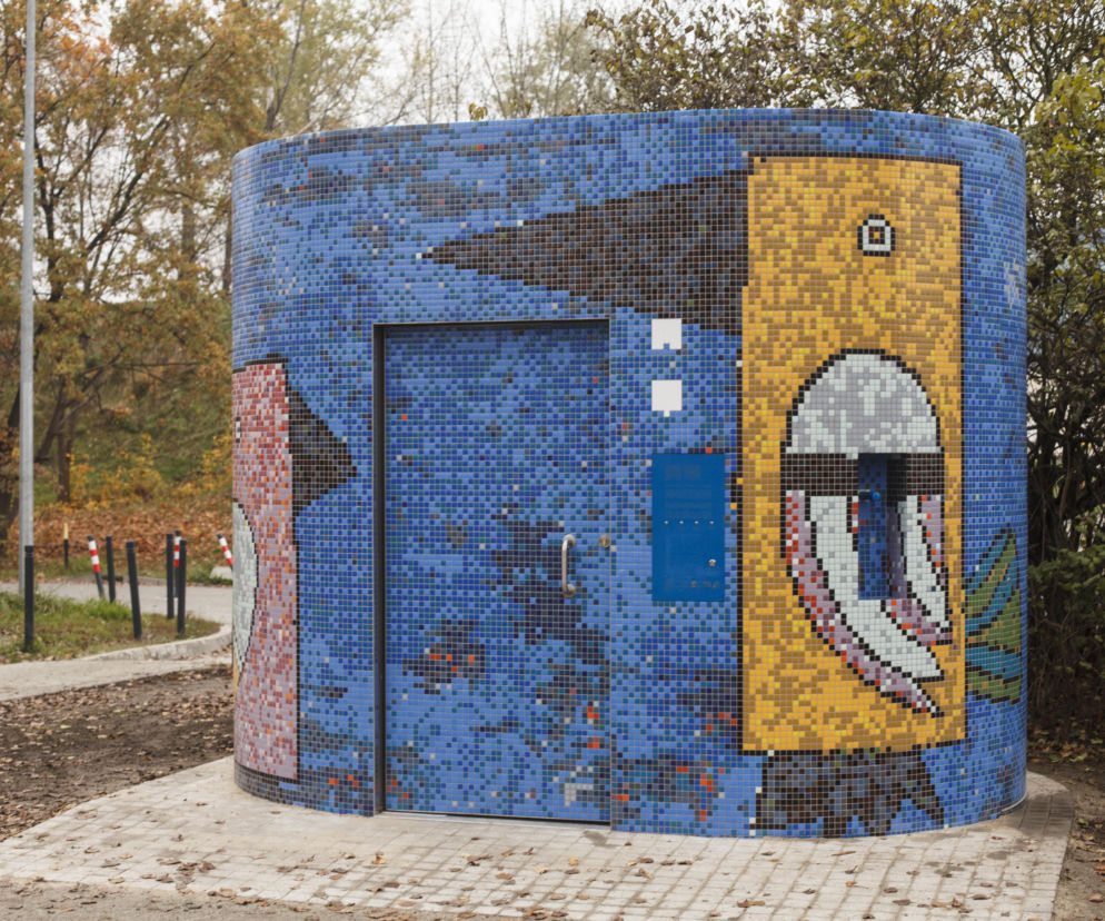 Futurystyczne toalety we wrocławskich parkach