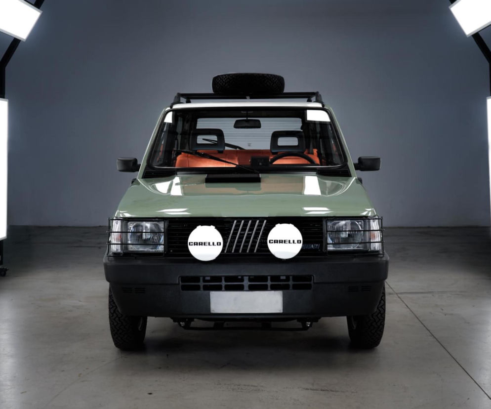 Pandina Jones - zelektryfikowany, klasyczny Fiat Panda 4x4